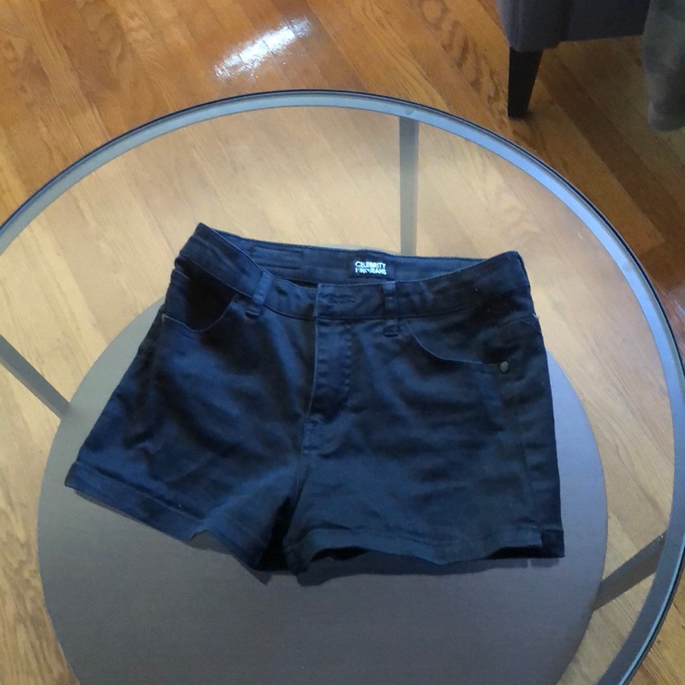 High Waist Cheeky Jean Shorts